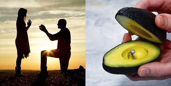 Думаете, как пооригинальнее сделать предложение второй половинке? Почему бы не положить кольцо в… авокадо!