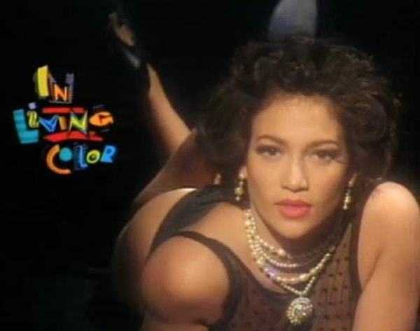 2. Дженнифер Лопес в шоу "In Living Color" ("В живом цвете") (1994 год)