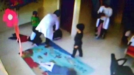 Şiddet Her Yerde Kol Geziyor: Kreşte Çocukları Dans Ederek Döven 2 'Öğretmen' Tutuklandı