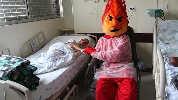 3. Больная, вы попали в ад! 🔥