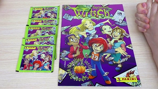 9. Журналы с наклейками