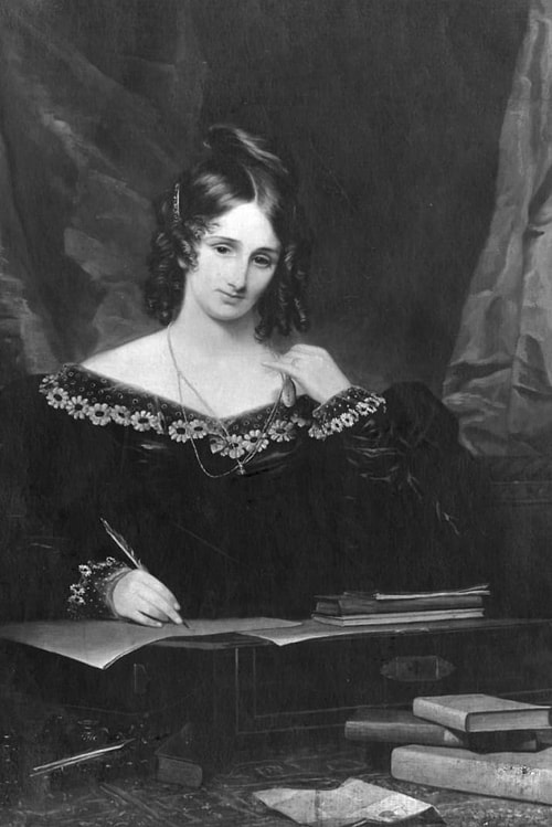 Yazar Mary Shelley, eşinin kalbini şiirlerinden birine sararak masasında 30 yıl boyunca sakladı.