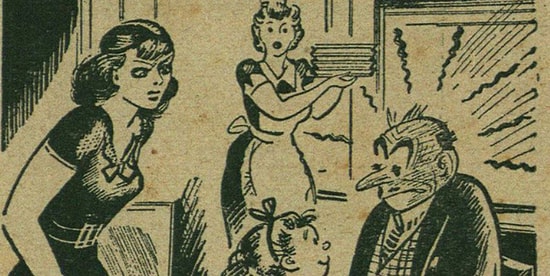 Юмор прошлого века: 15 иллюстраций, показывающих над чем смеялись наши предки