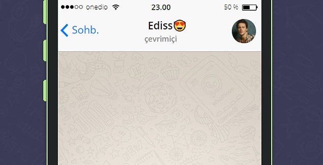 Edis'in numarasını bir şekilde buldun ve çevrimiçi olduğunu gördün. Konuşmaya nasıl başlayacaksın?