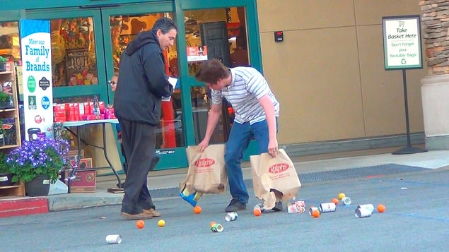 Market poşetinin patlaması