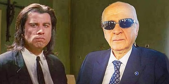 Devlet Bahçeli'nin Güneş Gözlüklü Cool Fotoğrafını Trolleyerek Photoshop'a Bulayan 15 Kişi