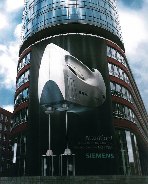 3. Очень классная реклама миксера от Siemens