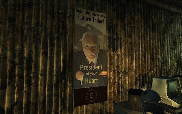 12. Fallout'un yaratıcıları, Fallout 3'ün başkanı Jhon Eden'i seslendirmesi için Bill Clinton'a teklif götürdü. Clinton bu teklifi reddetti.