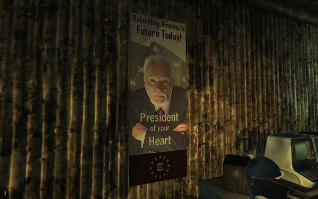 9. Fallout'un yaratıcıları, Fallout 3'ün başkanı Jhon Eden'i seslendirmesi için Bill Clinton'a teklif götürdü. Clinton bu teklifi reddetti.