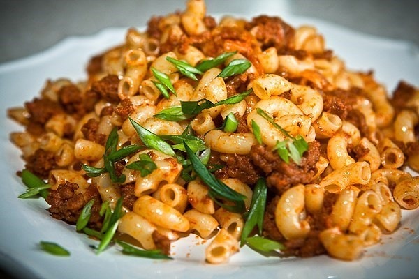 5. Макароны по-флотски: