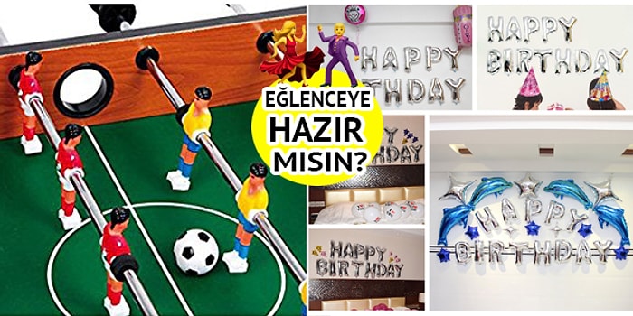 O Zaman Dans! 💃🎉 Eğlenceli Ev Partilerinizin Yıldızı Olacak 11 Ürün