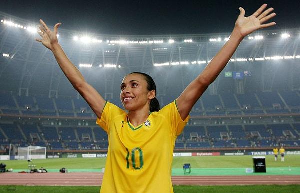 5. Marta Vieira da Silva / Futbol