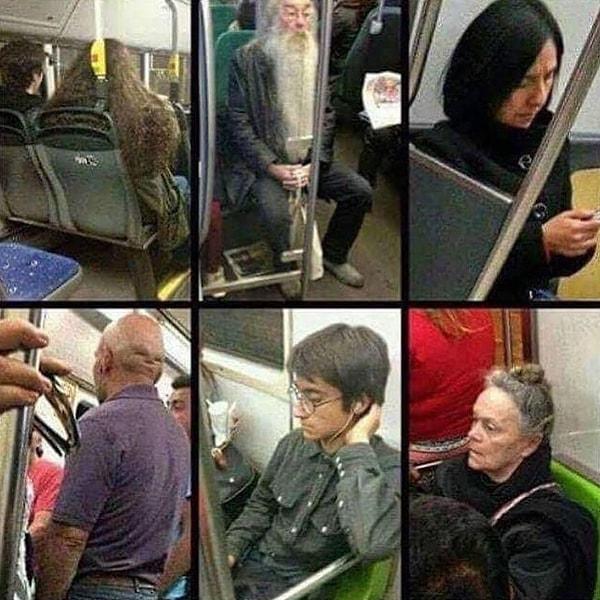 7. Hogwarts'a metrobüsle gidebilirsiniz.