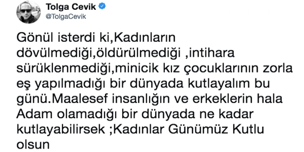 8 Mart Dünya Emekçi Kadınlar Günü Kutlu Olsun! İşte Ünlülerin Bugüne Özel Yaptığı Paylaşımlar