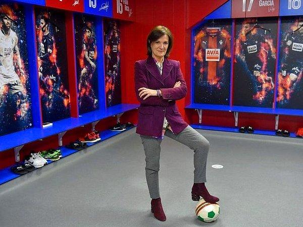 10. 51 yaşındaki iş kadını Amaia Gorositza, İspanyol SD Eibar Futbol Kulübü'nün başındaki isim.
