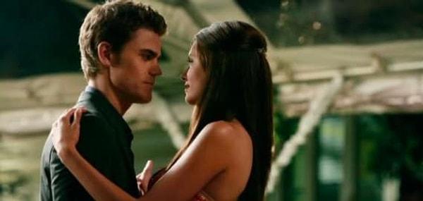 7. Stefan ve Elena (The Vampire Diaries)