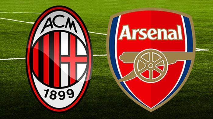 Hakan ve Mesut Karşı Karşıya! Milan Arsenal Maçı Şifresiz TRT'de!