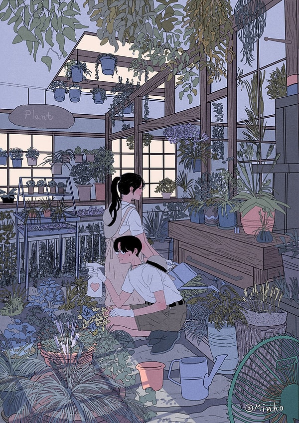 18. "Ухаживать за цветами"