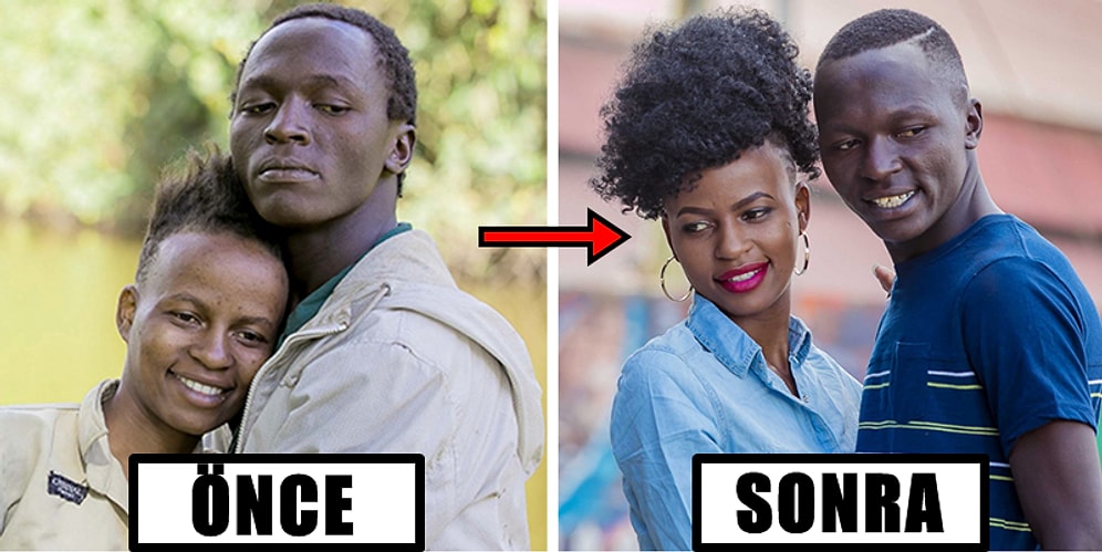 Kenyalı Evsiz Çiftin İmajında Yarattığı Değişiklikle Sevginin Gücünü Gösteren Fotoğrafçının Çalışmaları 📷