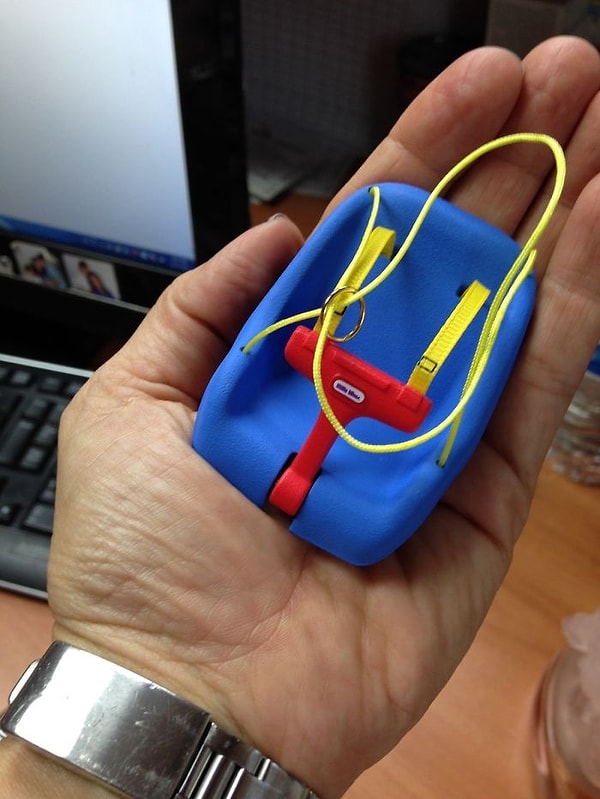 15. "Мама купила детские качели на Amazon... Говорит, что эти стоили 17 долларов, а все другие по 22"