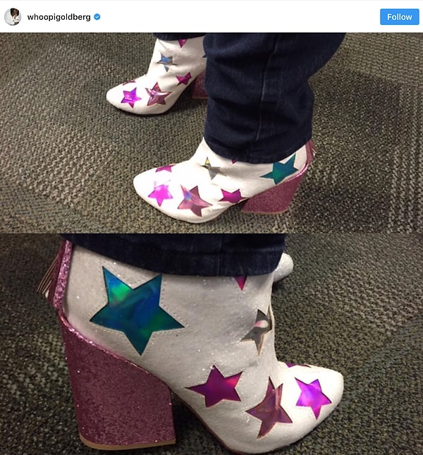 3. Всё на своем месте: звездная обувь на ногах настоящей голливудской звезды!