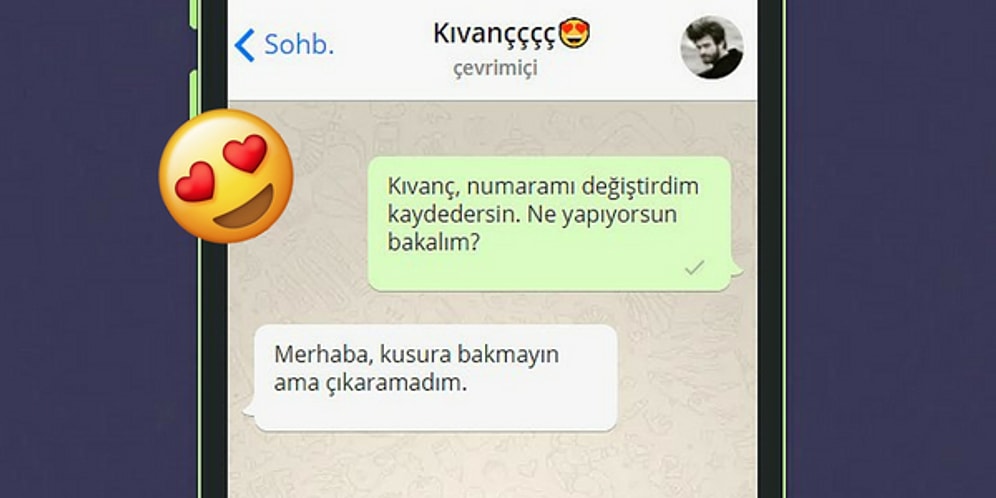 WhatsApp'ta Kıvanç Tatlıtuğ'u Tavlayabilecek misin?