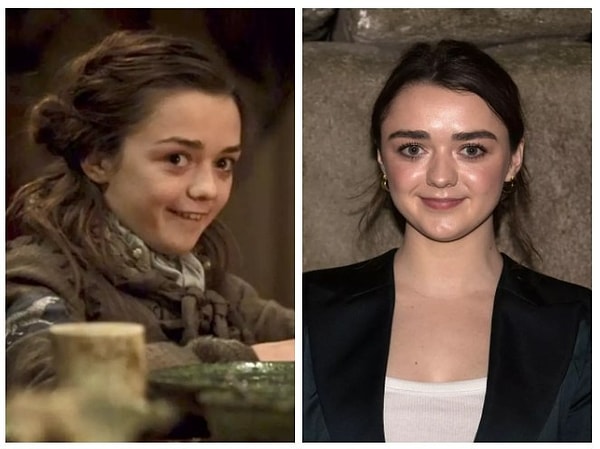 6. Мэйси Уильямс (Арья Старк)