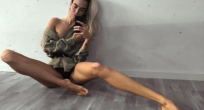Herkes Dalga Geçti Ama O Yılmadı! 102 Santimetrelik Bacak Boyuyla Oha Dedirten İsveçli Model