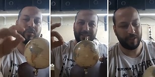 Dünyanın Yuvarlak Olduğunu Kanıtlayana 10 Bin Lira Vereceğini Söyleyen Adam