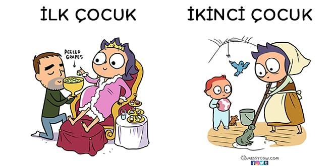 İlk ve İkinci Kez Çocuk Sahibi Olmak Arasındaki Farkları Tüm Gerçekliğiyle Anlatan Birbirinden Eğlenceli Karikatürler
