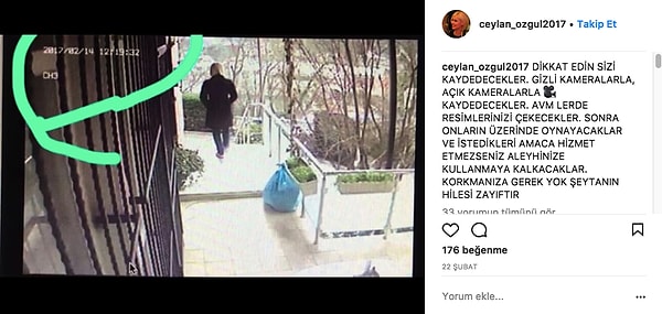 Ceylan'ın daha büyük bir iddiası ise kameralara kaydedilip şantaj yapılması.