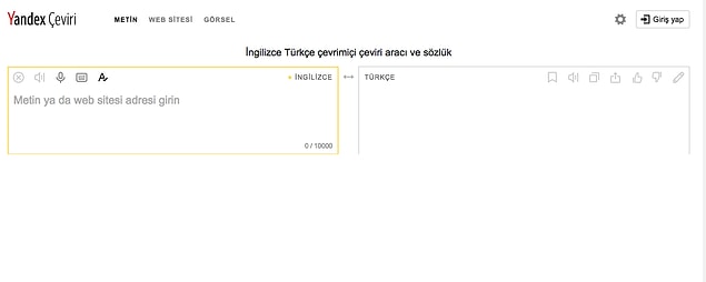 Yandex Çeviri