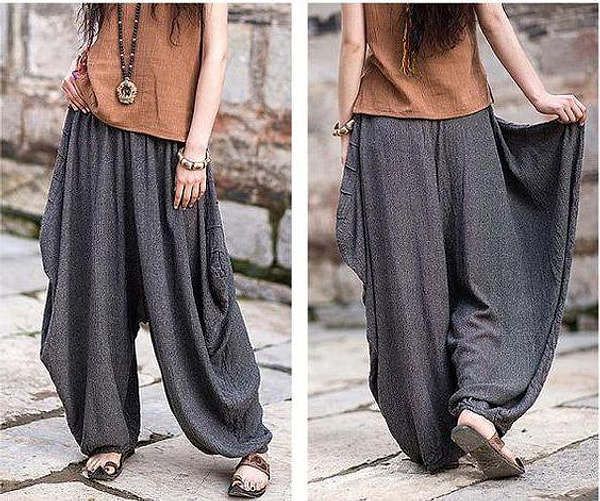 8. Брюки-шаровары