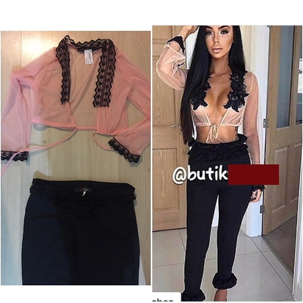 13. Сторис "Я купила это в н-ном бутике"