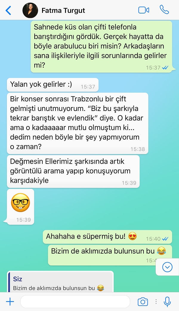 6. Aklınızda bulunsun sizin de! 😂