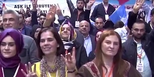 Erdoğan Konuşurken Bozkurt İşareti Yapan Kadının Efsane Geri Vitesi