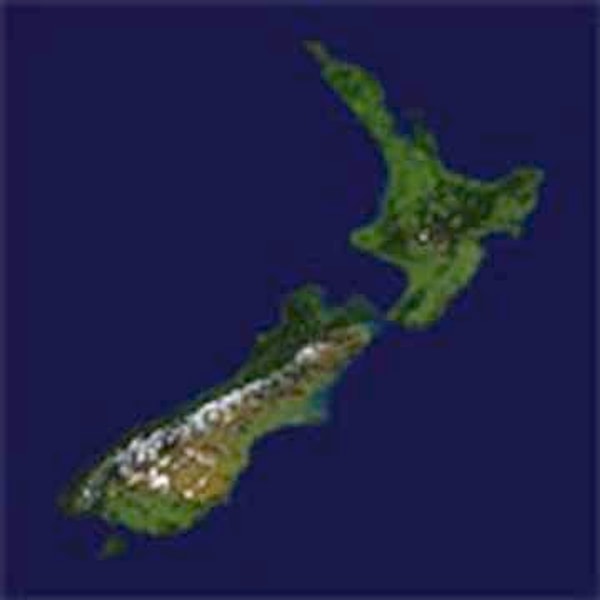 4. Какая страна сфотографирована со спутника?