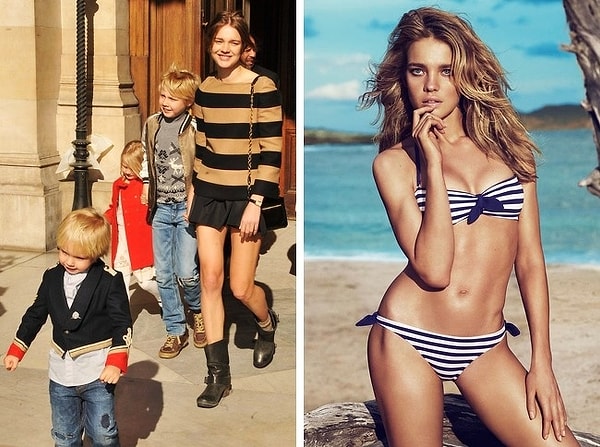 3. Наталья Водянова, 5 детей