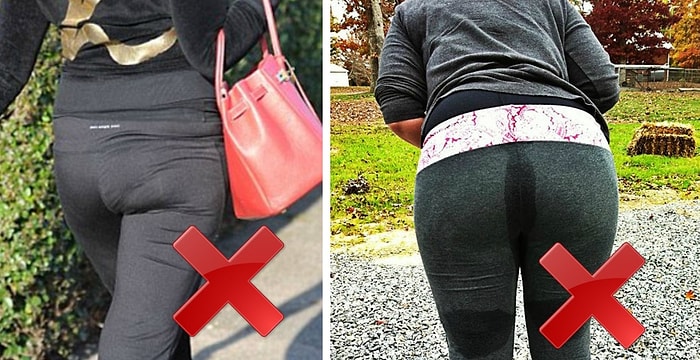 9 ужасных ошибок: так носить лосины могут лишь те девушки, которые плюнули на себя