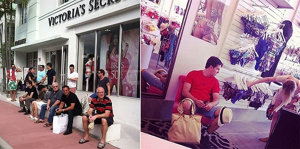 1. Шопинг - это рай для женщин и ад для мужчин.