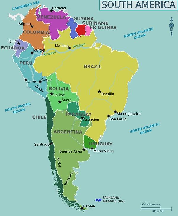 Güney Amerika!