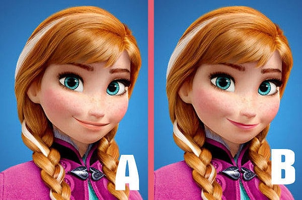 1. Итак, на какой картинке реальная Анна?