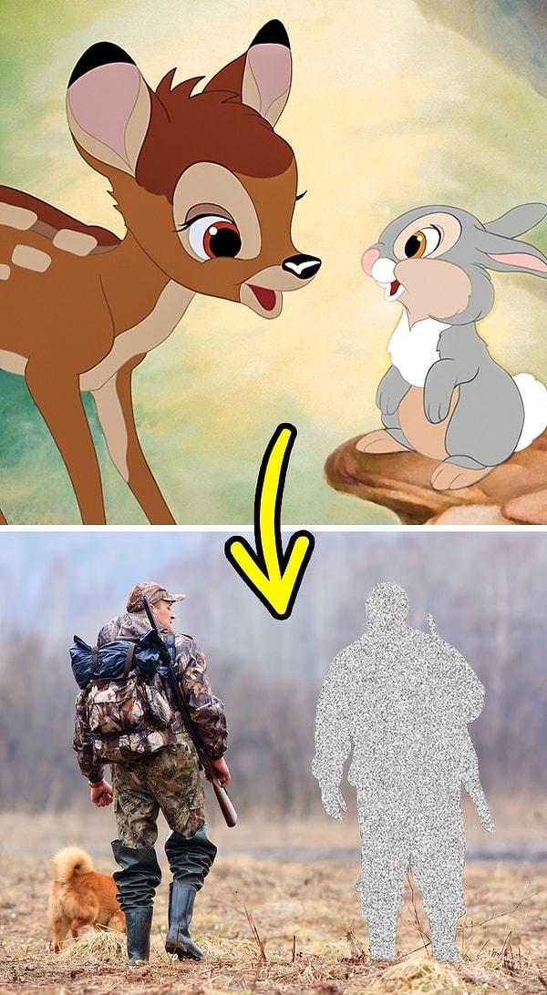 2. 'Bambi': Avcı sayısı %50 azaldı.