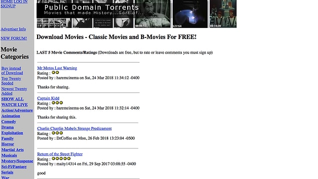 3. Public Domain Torrents