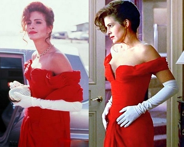 11. Красное платье Джулии Робертс из фильма "Красотка"