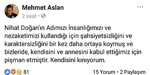Asla Sevilmeyecek ve Unutulup Gideceksin! Özgecan Aslan'ın Babasından Nihat Doğan'a Çok Sert Sözler: "Karaktersizliğini Bir Kez Daha Ortaya Koydu"