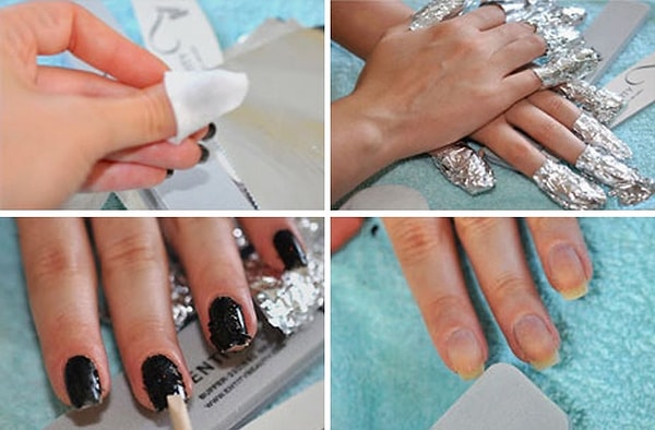 2. Снятие гель-лака