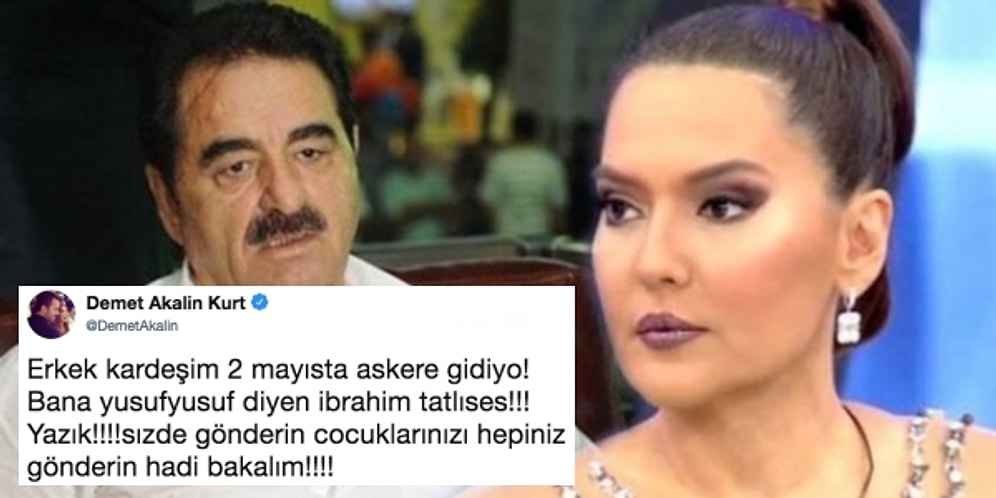 İbrahim Tatlıses Afrin’e Gidemeyen Sanatçıların İsyanına "Afrin’e Yusuf Yusuftan Gelemediler" Dedi, Demet Akalın Ortalığı Yıktı!