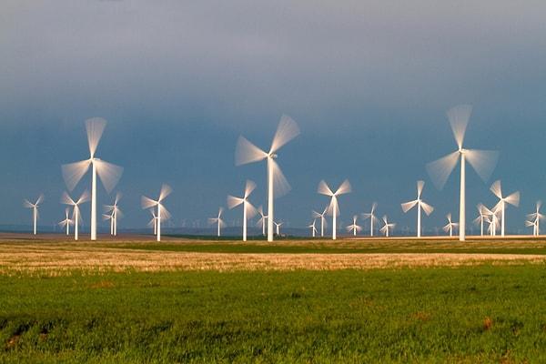 Yüzde 31’i rüzgar enerjisiyle karşılandı.