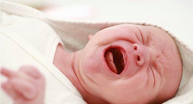 5. Bebekler aslında ağlayamazlar. Yeni doğmuş bir bebek doğduğunda gözyaşı üretemediği için ilk haftalarda yaptığı şey sadece çığlık atmaktır!
